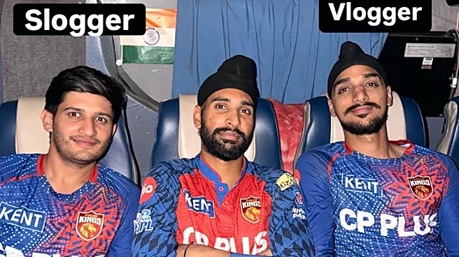 'It's time for you all to get a thrashing with slippers' - Yuvraj Singh comments on a photo of PBKS' young trio