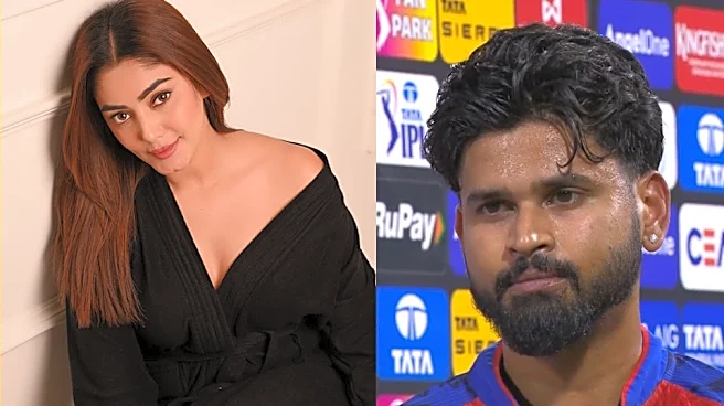 Television star Sana Makbul openly admits her admiration for Indian cricket star Shreyas Iyer