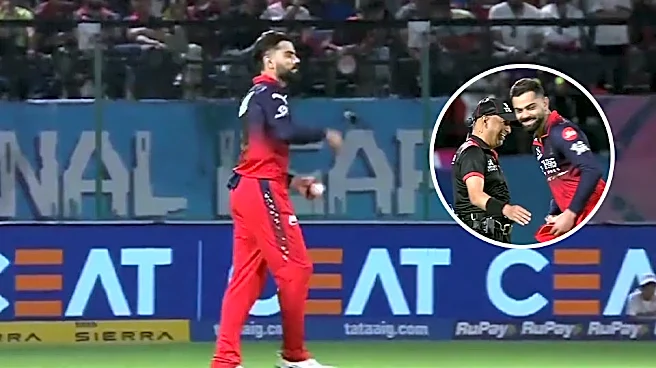 [WATCH] IPL 2026: Virat Kohli’s hilarious bowling tease leaves everyone in splits in Dharamsala
