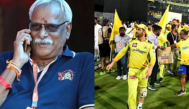 'MS Dhoni's CSK future depends on him alone' - Team CEO Kasi Viswanathan keeps coach, mentor doors open
