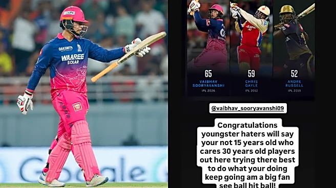 ‘Haters will say you’re not 15’ - Andre Russell’s Instagram story for Vaibhav Sooryavanshi wins hearts