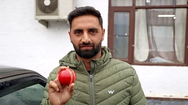 Auqib Nabi, Prince Yadav join team India as net bowlers ahead of Afghanistan Test