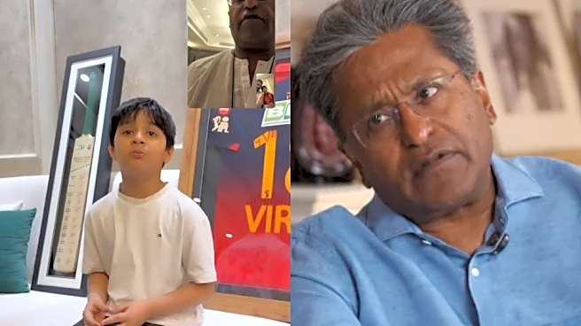 Lalit Modi finds young Kohli fan from viral video, sends priceless signed IPL bat