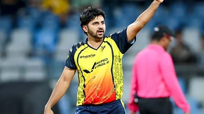 Shardul Thakur fined for abusing the umpire during T20 Mumbai League 2026 clash