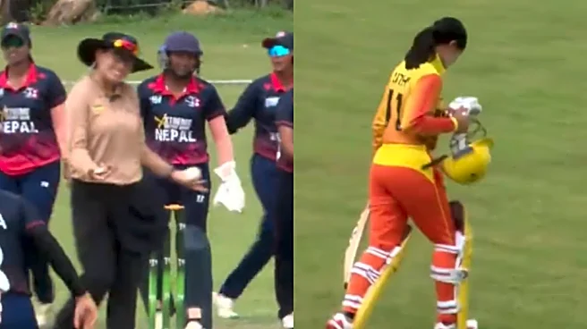 Cricket Association of Nepal apologises after controversial timed-out dismissal of Bhutan batter