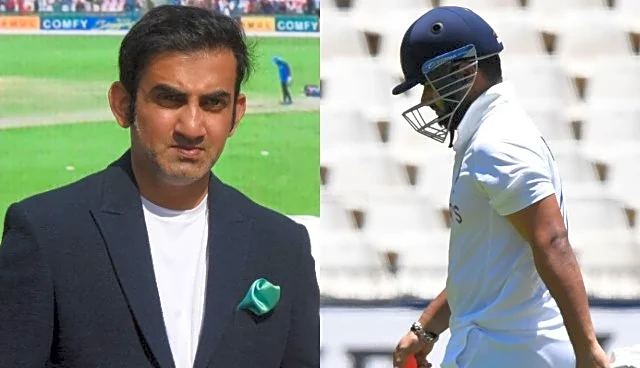 Gautam Gambhir opens up on Rishabh Pant's removal as Test vice-captain