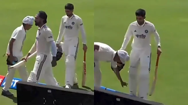 [WATCH] IND vs AFG 2026: Young fan touches Shubman Gill’s feet during tea break on Day 1