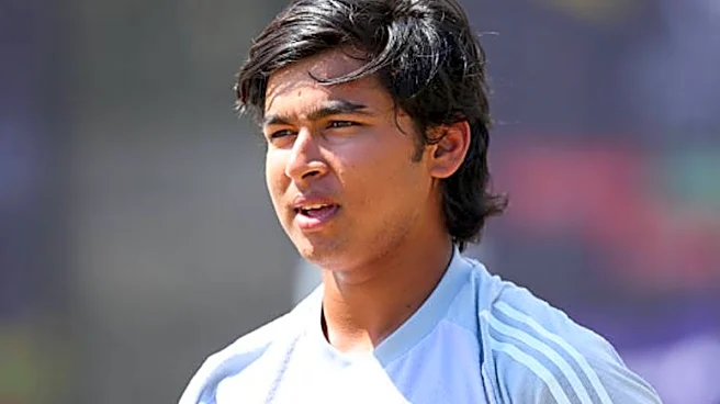 Vaibhav Sooryavanshi departs early in first assignment after IPL heroics