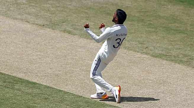 'He wasn't just lucky, he was clever and accurate' - Manav Suthar gets high praise from Sunil Gavaskar for memorable spell on debut