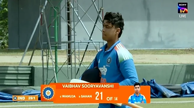 Vaibhav Sooryavanshi departs in yet another underwhelming outing for India A