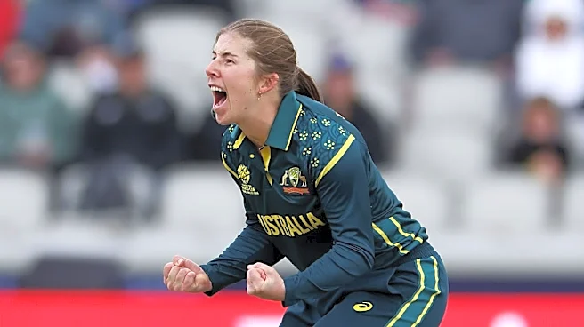 Women's T20 World Cup 2026: 'Hopefully I haven't peaked too early' - Georgia Wareham after stellar all-round performance against South Africa
