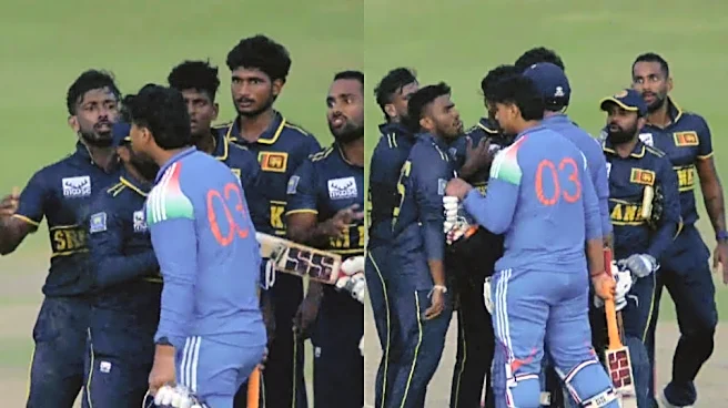Vaibhav Sooryavanshi involved in heated exchange after India A’s Super Over defeat to Sri Lanka A