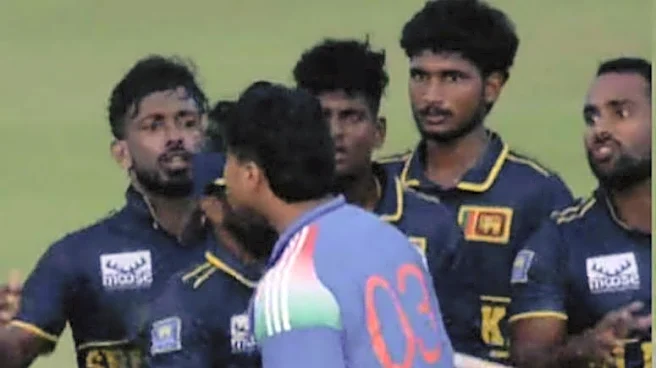 Match referee recommends fines for Sooryavanshi, Tilak and two Sri Lankan players after Dambulla altercation