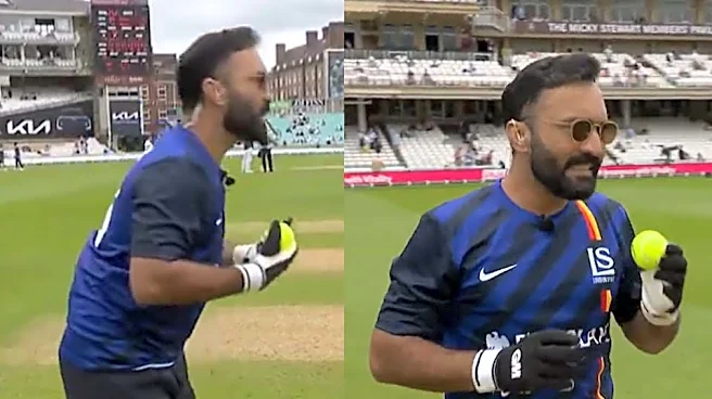 [WATCH] Dinesh Karthik provides insightful wicketkeeping lessons during second ENG vs NZ Test