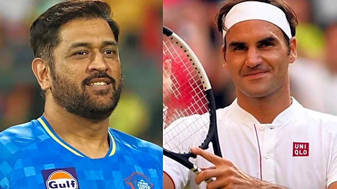 Sanju Samson hails MS Dhoni as 'Roger Federer of cricket'