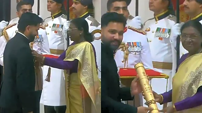 Rohit Sharma conferred with Padma Shri for outstanding contribution to Indian cricket