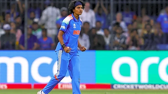 Shree Charani becomes top-ranked T20I bowler amid World Cup