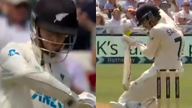 ENG vs NZ 2026: Kumar Sangakkara lambasts Mitchell Santner's controversial dismissal at Trent Bridge