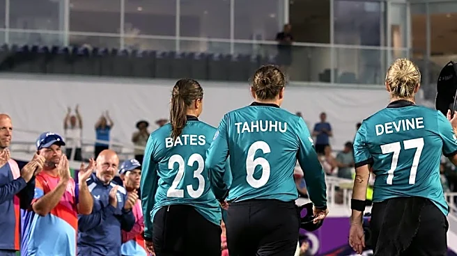 [WATCH] England give guard of honour to New Zealand legends Sophie Devine, Suzie Bates and Lea Tahuhu after World Cup farewell