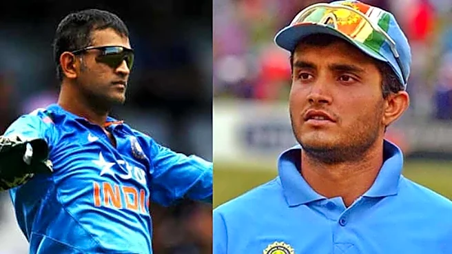 MS Dhoni vs Sourav Ganguly: Who was the better captain?