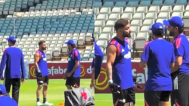 Rohit Sharma bows to Virat Kohli as duo reunite ahead of England ODI series