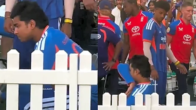 WATCH: Vaibhav Sooryavanshi in tears after India's 4-0 whitewash against England, video goes viral