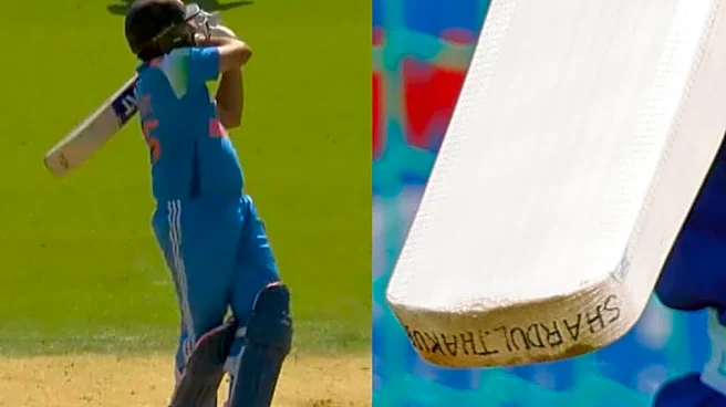 Rohit Sharma scores a historic Lord's century with Shardul Thakur's bat