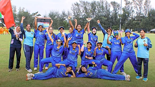 UAE book ICC U19 Women's T20 World Cup 2027 spot with one-run win over Malaysia in Asia Qualifier final