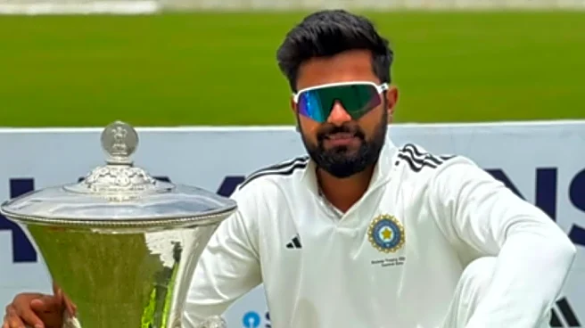 'My main weapon has been consistency' - Saransh Jain on how he made it to Indian Test squad at 33