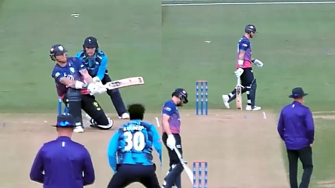 Kuldeep Yadav dismisses Ben Stokes in One-Day Cup clash against Durham