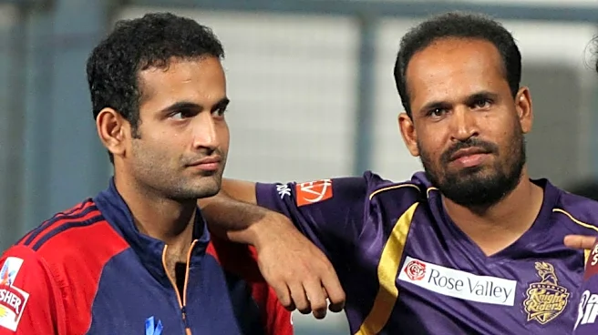 Irfan Pathan recalls hitting Yusuf for six and taking his catch in IPL