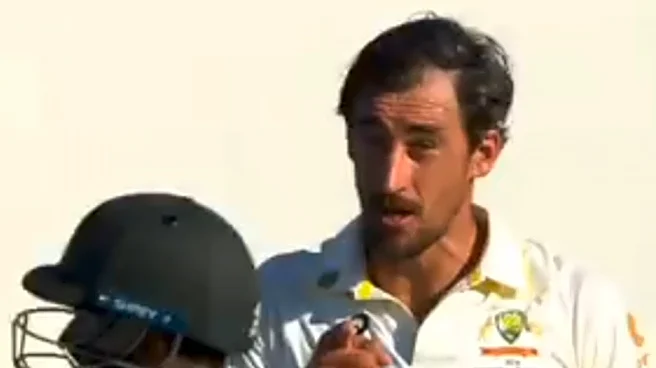 [WATCH] AUS vs BAN 2026: Mitchell Starc fumes at Mehidy Hasan Miraz over pitch-running incident