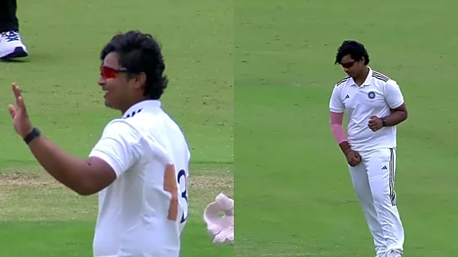 'I am a wicket-taker' - Vaibhav Sooryavanshi's cheeky remark after two-wicket over in Duleep Trophy