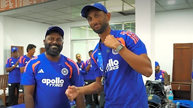 'This effort is going to take us a long way' - Prasidh Krishna thanks teammates after being named Impact Player of the Series in Sri Lanka