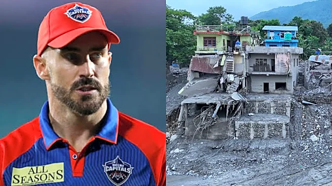 My thoughts and prayers are with everyone affected in Nepal: Faf du Plessis