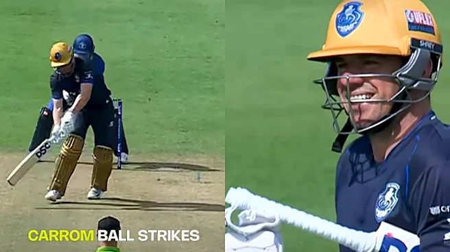 [Watch] R Ashwin's carrom ball outfoxes Moises Henriques in ETPL 2026