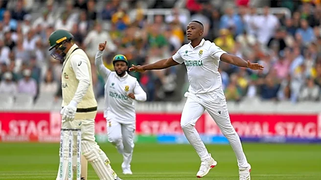 Kagiso Rabada ruled out of Australia Test series with hamstring tear