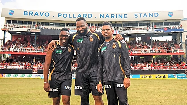 Stand honouring Bravo, Pollard, Narine unveiled at Queen's Park Oval on Trinidad & Tobago's Independence Day