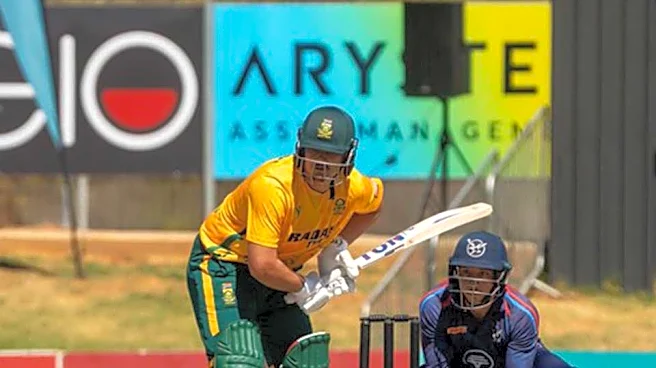 Lhuan-dre Pretorius becomes youngest full-member T20I centurion
