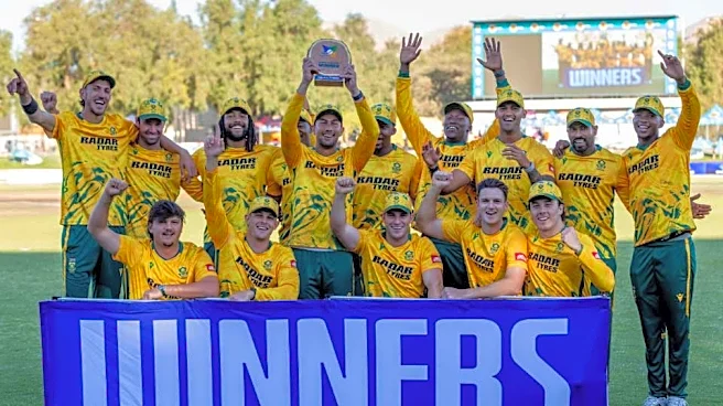 South Africa clinch T20I Tri-Series title with commanding win over Zimbabwe