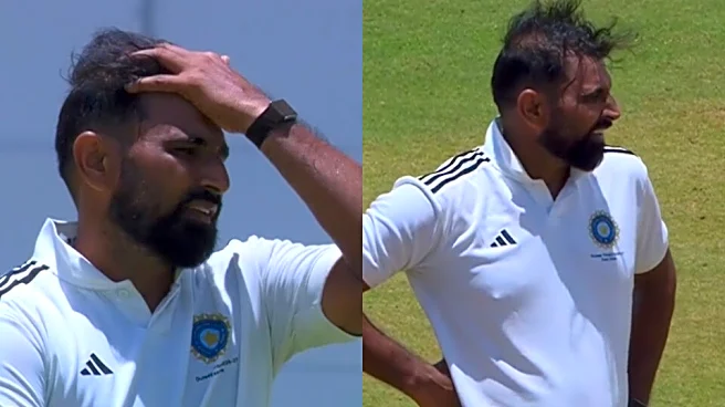Mohammed Shami, East Zone warned over apparent unfair-play act in Duleep Trophy final