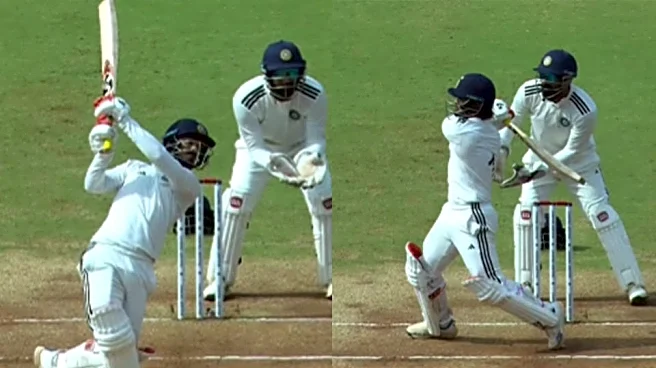[Watch] Ishan Kishan takes Tripurana Vijay to the cleaners during 21-run over in Duleep Trophy 2026 final