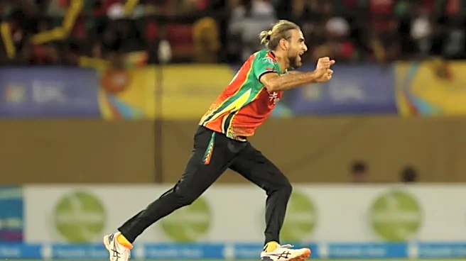 'My son has been pushing me' - 47-year-old Imran Tahir becomes oldest to take a T20 five-for