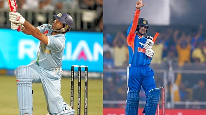 'Very seldom did you see a Yuvraj Singh six which went just over the boundary rope' - Sunil Gavaskar praises Abhishek Sharma's knock in 1st T20I vs...
