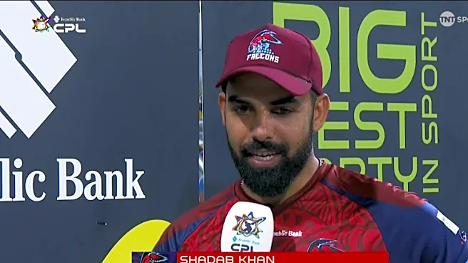 'I was mentally free' - Player of the Tournament Shadab Khan on the Falcons' CPL triumph