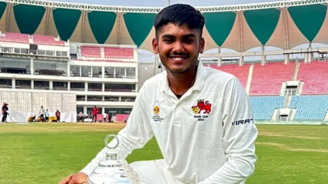 Ayush Mhatre suffers Grade 4 right hamstring tear, set to miss a month