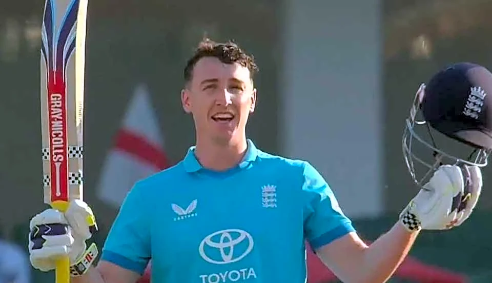 Harry Brook scores first ODI double century by an England batter, breaks fastest 200 record