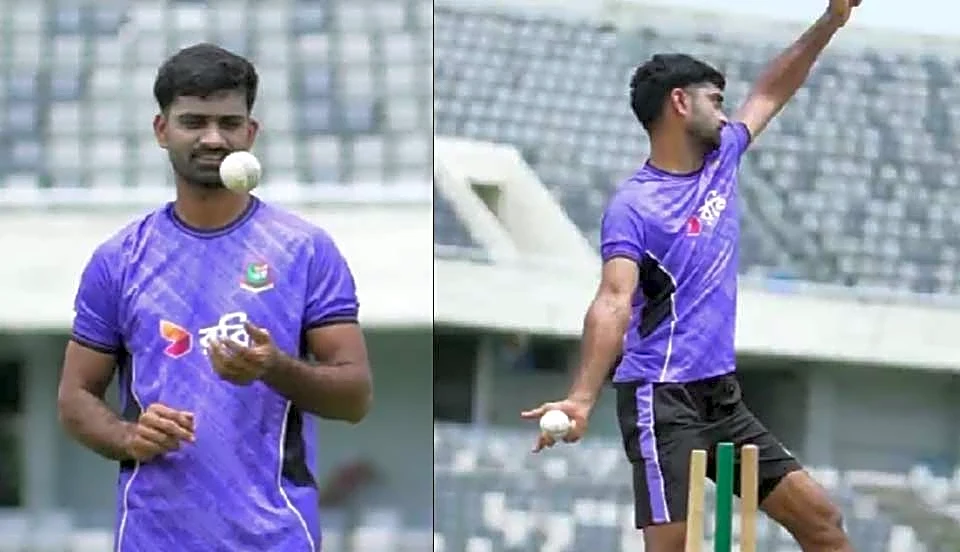 Bangladesh spinner Aliss Al Islam reported for suspect bowling action on ODI debut