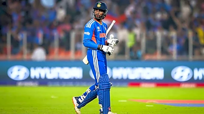 Tilak Varma sets world record for most catches in a calendar year in T20Is during India vs New Zealand 2nd T20I