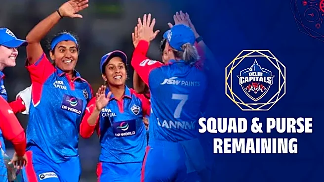 Delhi Capitals Women WPL 2027 Auction: Players Bought, Remaining Purse, and Full Squad